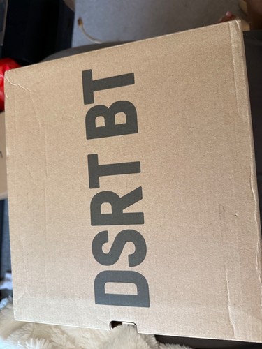 Stivali da deserto yeezy VUOTI scatola taglia 4 5