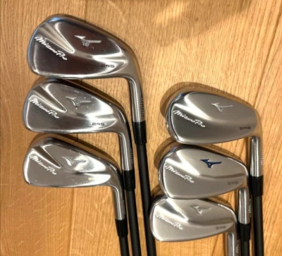 ◼️6pcs◼️ Mizuno Pro 245 Iron Set 6clubs 6-9,P,G SHaft Travil 85S Used FS JPN - Image 1 of 4