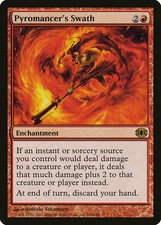 Pyromancer's Swath - Foil Future Sight MP MTG