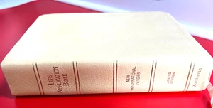 Life Application Bible Limited Edition NIV Zondervan Bonded Leather Indexed 1991 - Picture 1 of 15