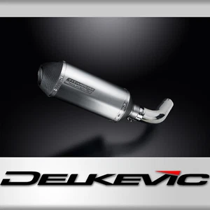 Honda VFR800 Interceptor 98-01 Slip On 10" X-Oval Titanium Exhaust Muffler Kit - Picture 1 of 6