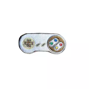 Stickerei Modern Retro 16-Bit Game Controller Bügelbild Nähen Applikation Gaming Patch - Bild 1 von 1