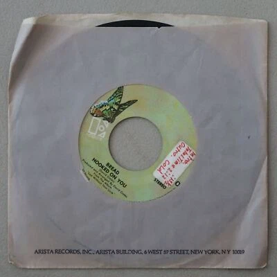 BREAD OUR LADY OF SORROW/HOOKED ON YOU VINYL 45 ELEKTRA VG 16-101 - Image 1 of 3