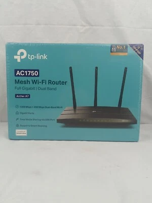 TP-Link AC1750 Smart WiFi Router (Archer A7) -Dual Band Gigabit Wireless - Image 1 of 2