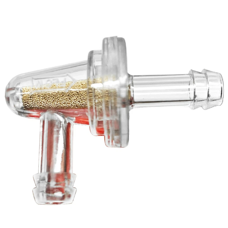 Filtro de Combustible Visu 1/4" Compacto Universal 90 Grados Yamaha Kawasaki Honda Foto 1 de 1