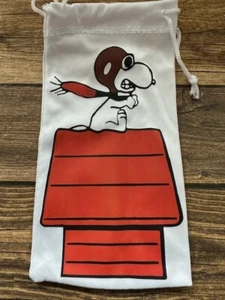 Soft Eye Sunglasses White Accessory Pouch Pull Top Flying Ace Snoopy - Imagen 1 de 1