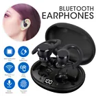 Bluetooth 5.2 Kopfhörer Sport In Ear Ohrbügel Kabellos Headset mit Mikrofon DE