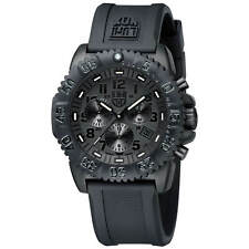 Luminox Men's Watch Navy Seal Colormark Chronograph 3080 Black Strap 3081.BO