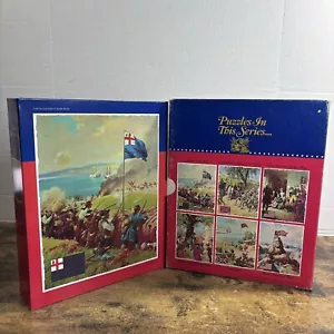Vtg 1972 Golden Americana Flag Series BUNKER HILL FLAG 1000 pc Jigsaw Puzzle NEW - Picture 1 of 19