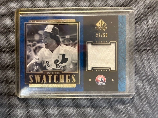 2003 SP Legendary Cuts Swatch GARY CARTER  #22/50  Jersey Card NY Mets - Image 1 of 1
