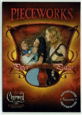 Charmed Connections Pieceworks Costume Card PWC2 Holly Marie Combs Rose McGowan - Image 1 of 2