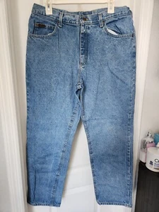 Lee Denim Blue Jeans Men's W38 L30 Light Wash Straight Cut Classic - Picture 1 of 9