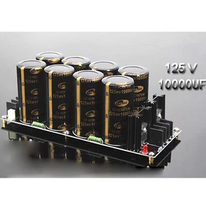 1pc 8*10000UF/125V 120A Class A Power Supply Ready Board For Power Amplifier Amp - Picture 1 of 5