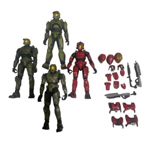 Juego de 4 figuras de halo con armas chatarra McFarlane Toys - Imagen 1 de 1