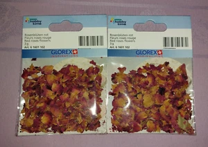 Glorex Rosenblüten rot Blüten getrocknet 2 x 3g - Bild 1 von 2