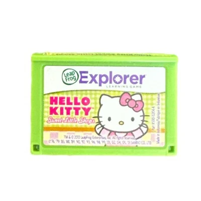 LeapFrog Explorer Learning Game ☆Sanrio Hello Kitty☆ Sweet Little Shops 2013 - Image 1 of 3
