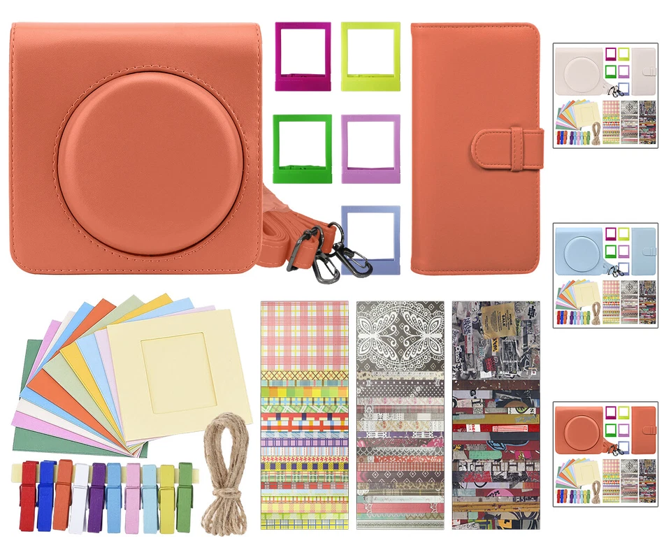 Deluxe Stylish Fun Accessory Kit for Fujifilm Instax Square SQ1 Camera All Color - image 1 of 1