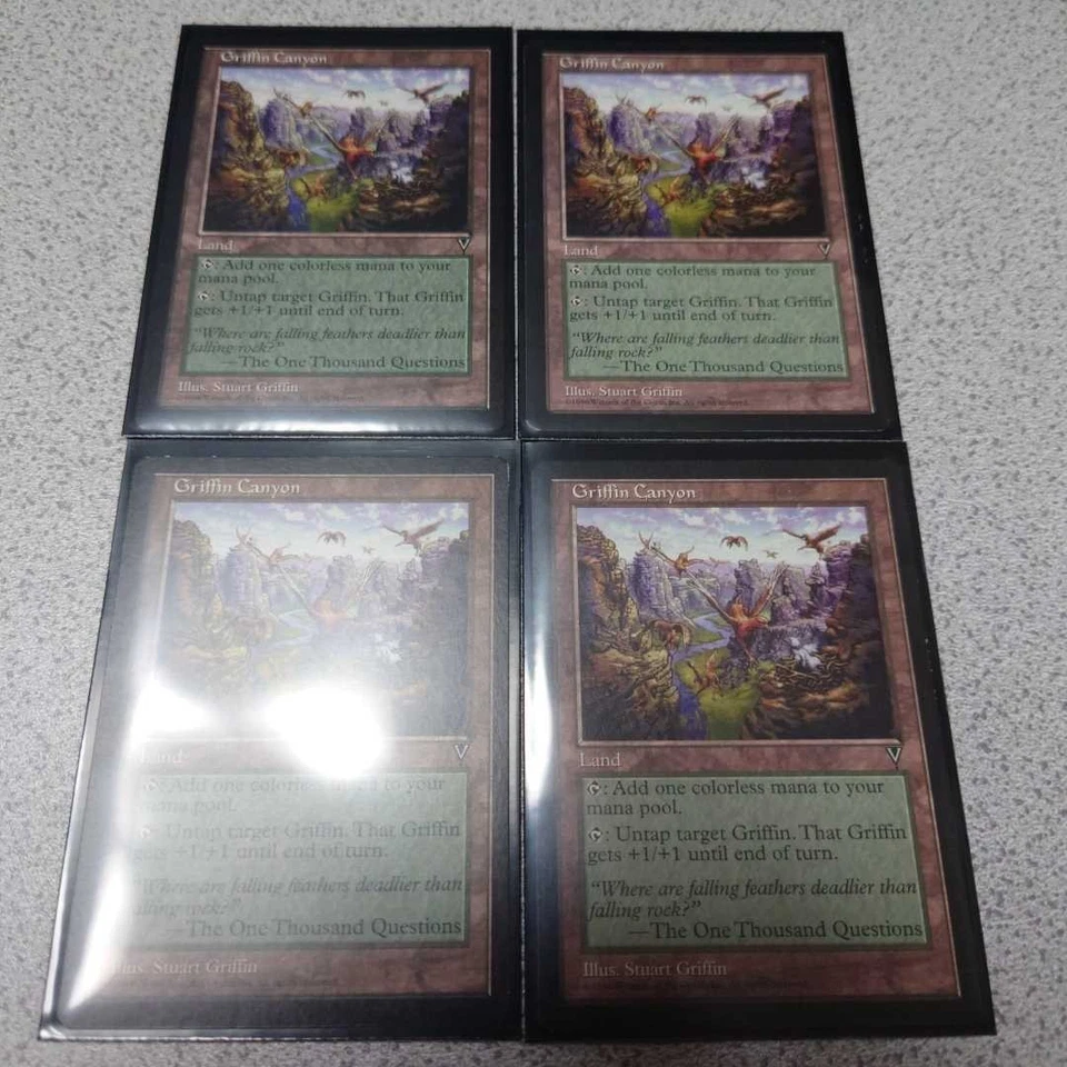 MTG VIS Griffin's Gorge English Set of 4 Collectible Card Game Cards - Image 1 of 1