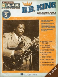 B.B. King Blues Play-Along Vol 5 for Bb Eb C BC Instruments Sheet Music Book CD - Picture 1 of 1