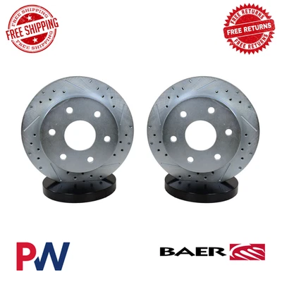 Тормоза Baer коготь производительность роторы спереди для Chevy K10 / K1500 и GMC K1500 4WD - Изображение 1 из 4