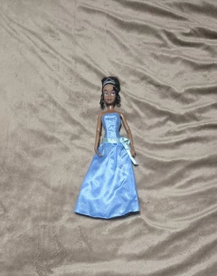Disney Store Princess Tiana Blue Dress doll 12 Inch - Image 1 of 4