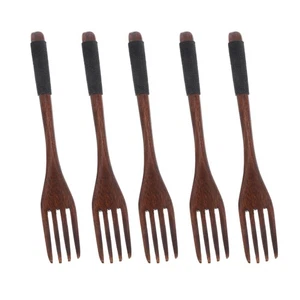 5 piezas cuchara de madera para niños cucharadita de cocina cucharas de estilo japonés - Imagen 1 de 12