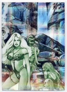 Lady Death series 4 Wicked Ways - Fractal parallel card #36 [Krome Prod 1997] - Picture 1 of 1