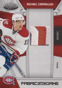 10-11 Certified Fabric Of The Game PRIME xx/25 Made! Michael CAMMALLERI - Habs - Picture 1 of 1