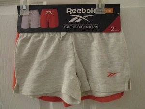 2pk Youth Reebok Shorts Size 5/6 - Picture 1 of 4
