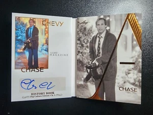 Chevy Chase 2024 Leaf History Book Pop Culture Edition Auto #03/25 VACATION - Bild 1 von 3