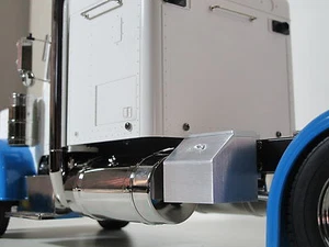Aluminum Simulate Storage Tool Box Tamiya Toy 1/14 King Grand Knight Hauler Man - Picture 1 of 5