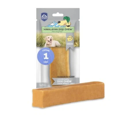5.3oz Himalayan Yak Cheese Dog Chews Long Lasting Natural Treats for Dogs - Image 1 of 4