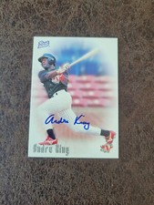 1996 Team Best rookie Andre King - Atlanta Braves - Autographed!