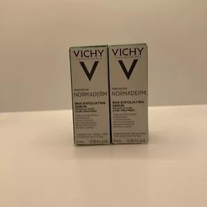 2 Vichy Normaderm BHA Exfoliating Serum .17 oz Travel Size. Exp: 10/2025 - Picture 1 of 3