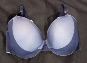 Soma Vanishing Back FC Lagenlook Mesh 121801 BH Navy und Hellblau Damen 38DD - Bild 1 von 23