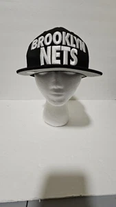 Brooklyn Nets Mitchell & Ness 2013 Basketball Snapback Block Letter Script Bin 3 - Picture 1 of 5