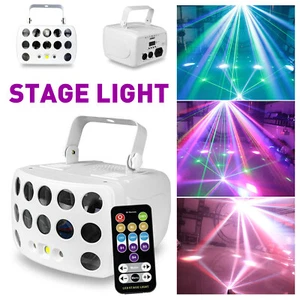 Beam Spot Laser Strobe Disco DJ Stage Light Party Dance Club Bar Lights LED RGBW - Picture 1 of 17