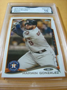 MARWIN GONZALEZ ASTROS 2014 AGGIORNAMENTO TOPPS # US317 GRADO 10 L@@K - Foto 1 di 2