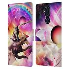 Official Random Galaxy Mixed Designs Leather Book Wallet Case For Nokia Phones