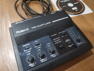 Interfaccia di registrazione digitale Roland UA-33 TRI-CAPTURE 24 bit 96 kHz ... - Immagine 1 di 4