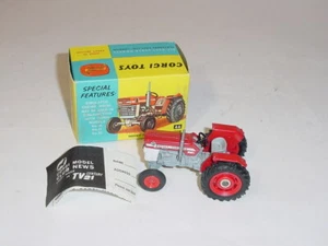 Corgi Toys No. 66, Massey-Ferguson 165 Tractor - Super Nice Condition W/Box! - Picture 1 of 3