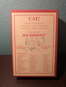 CAT! Tales of Hunting Cheetah, Lion, Leopard, Cougar, Tiger, by: Jim Rikhoff - Imagen 1 de 7