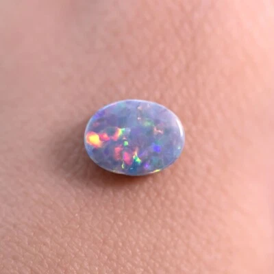 Top Quality Australian Doublet Opal 3.175ct Multicolor Loose Gemstone — 第 1/4 张图片