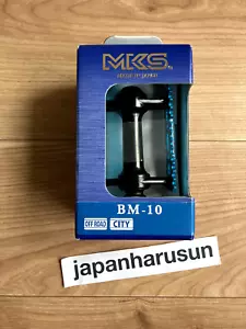 MKS Bicycle Pedals FOOT JAWS bm-10 CMWC limited Black/Ocean Blue cage JAPAN - Picture 1 of 22