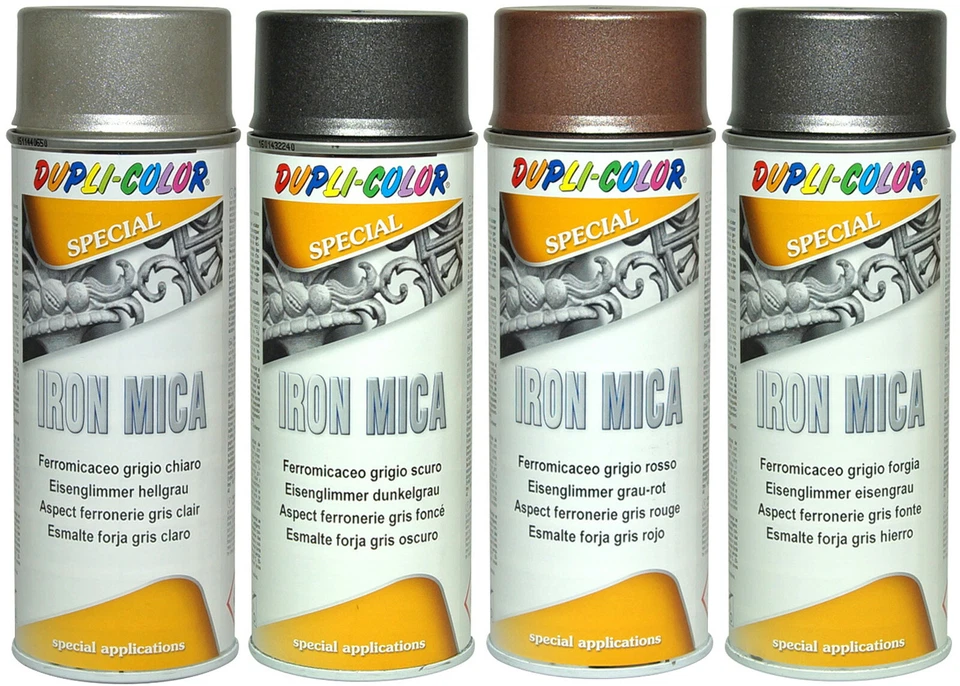 Lackspray Eisenglimmer Korrosionsschutz+Decklack Kunstharz Rostschutz mit Effekt - Bild 1 von 1