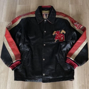 AVIREX USA  Authentic  Varsity  Leather  Jacket   Size M - Picture 1 of 10