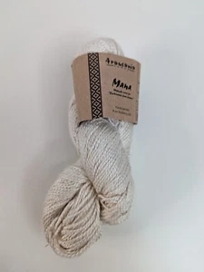 Araucania Manaseide handbemalt reine Maulbeerseide Garn #11 NIEVE NEU - Bild 1 von 5
