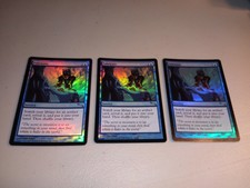 MTG Magic Foil Fabricate x3 Mirrodin (1 LP, 2 NM)