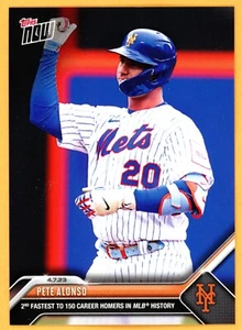 2023 Topps NOW Pete Alonso Card # 65 New York Mets Baseball - Bild 1 von 2