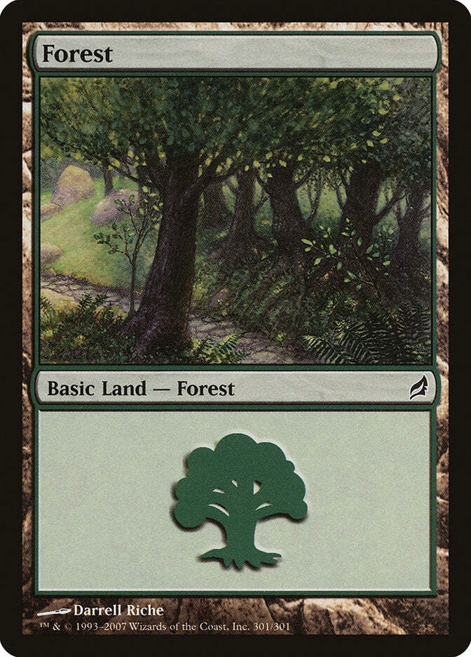 Forest (301) [Lorwyn] Magic MTG - Image 1 of 1